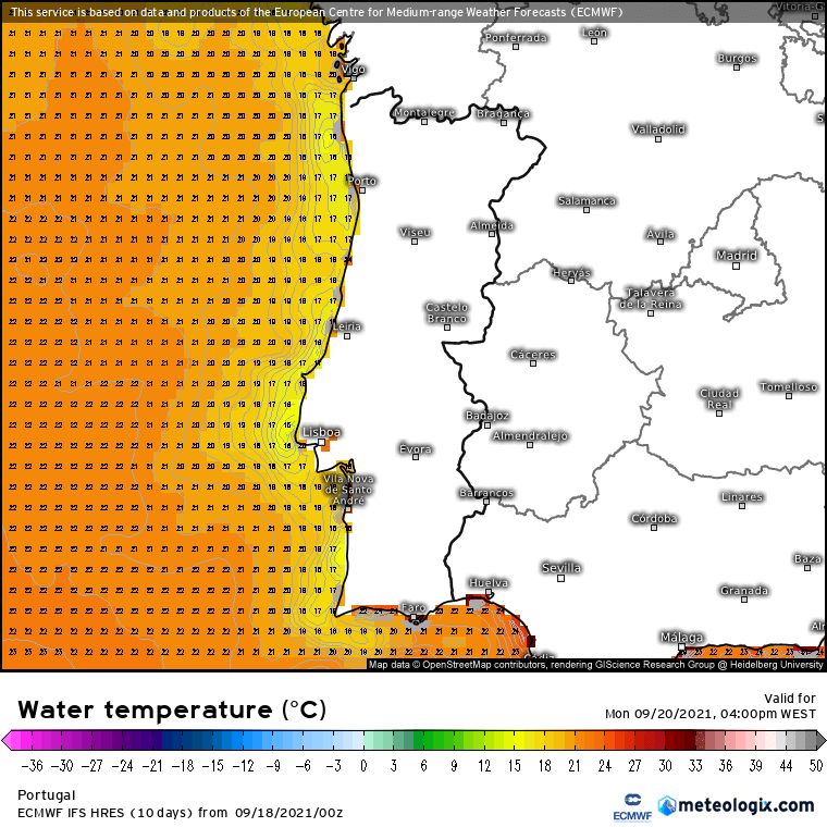 Previsão Semanal: 19 a 25 de Setembro