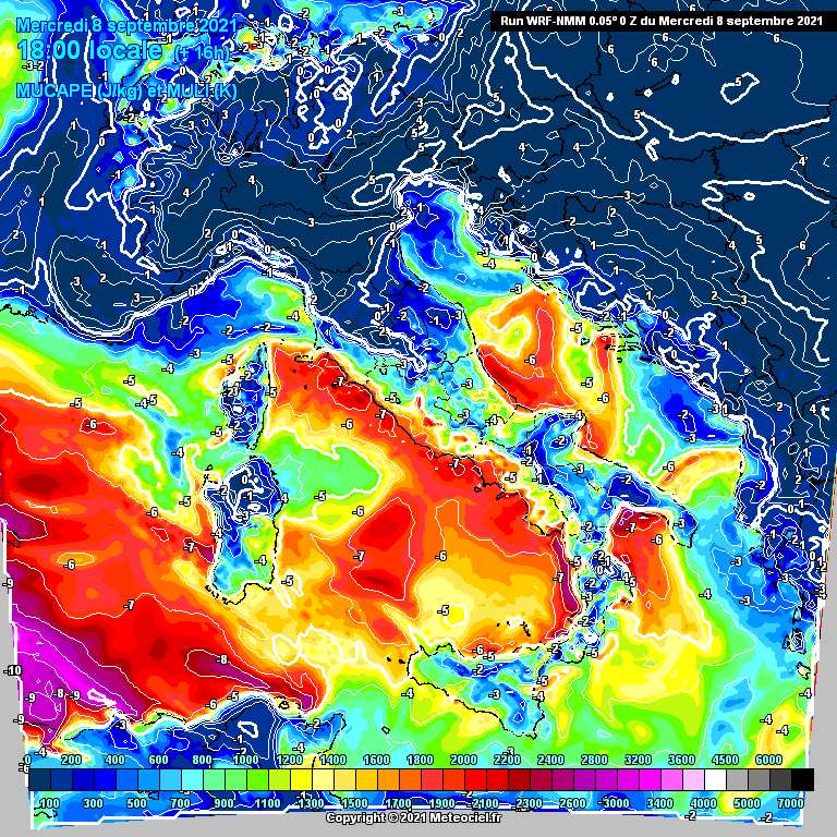 Tempo Severo Europa: Dias 8 e 9 de Setembro Tempo Severo Europa: Dias 8 e 9 de Setembro