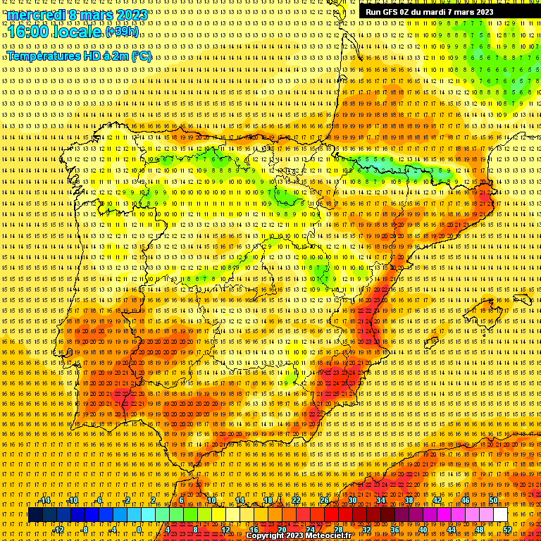 Previsão para Quarta, 8 de Março