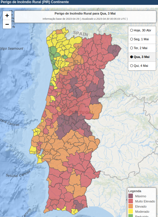 Previsão Semanal: 30 de Abril a 6 de Maio Previsão Semanal: 30 de Abril a 6 de Maio