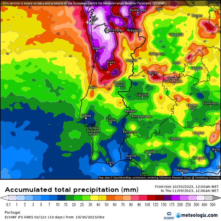 Duas tempestades fortes em 4 dias a "varrer" a Europa Ocidental - situação severa Duas tempestades fortes em 4 dias a "varrer" a Europa Ocidental - situação severa
