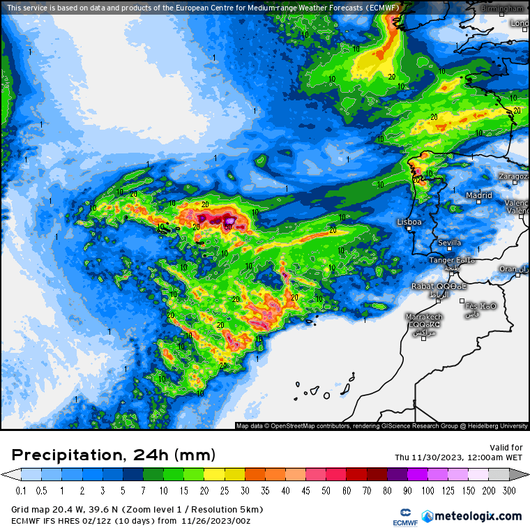 Vem aí chuva e algum vento - Mudança do tempo - Previsão Semanal 27 de Novembro a 3 de Dezembro Vem aí chuva e algum vento - Mudança do tempo - Previsão Semanal 27 de Novembro a 3 de Dezembro