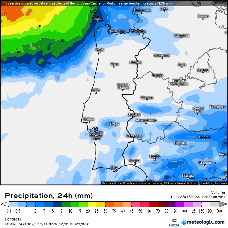 Previsão de precipitação