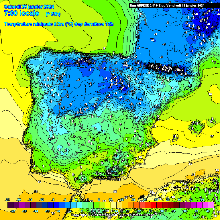 Tempo frio Sábado