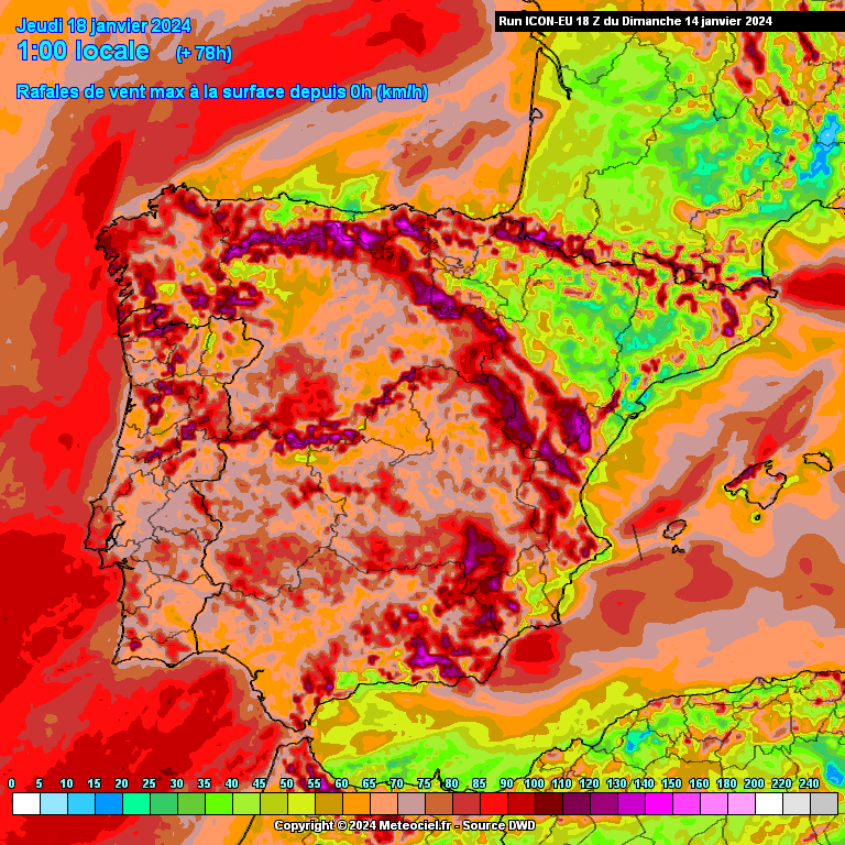 Tempestade "Irene" - Forte Temporal de Chuva, Vento e Trovoadas na Terça e Quartas (Dias 16 e 17)