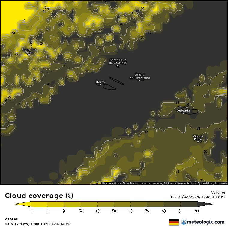 Previsão do Tempo para Terça, 2 de Janeiro de 2024 Previsão do Tempo para Terça, 2 de Janeiro de 2024