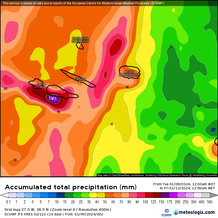 Tempestade "Hipolito" - Temporal nos Açores e evolução para Portugal Continental e Madeira - Dias 91011 de Janeiro