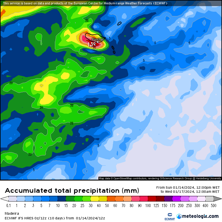 Tempestade "Irene" - Forte Temporal de Chuva, Vento e Trovoadas na Terça e Quartas (Dias 16 e 17)
